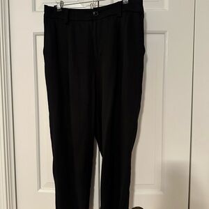 Women’s LOFT Palmer Crop Black Pants